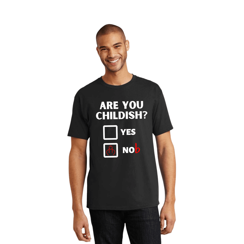 ARE YOU CHILDISH? T SHIRT Lively & Co 