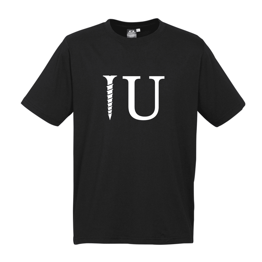 SCREW U T SHIRT Lively & Co Black & White S/M 