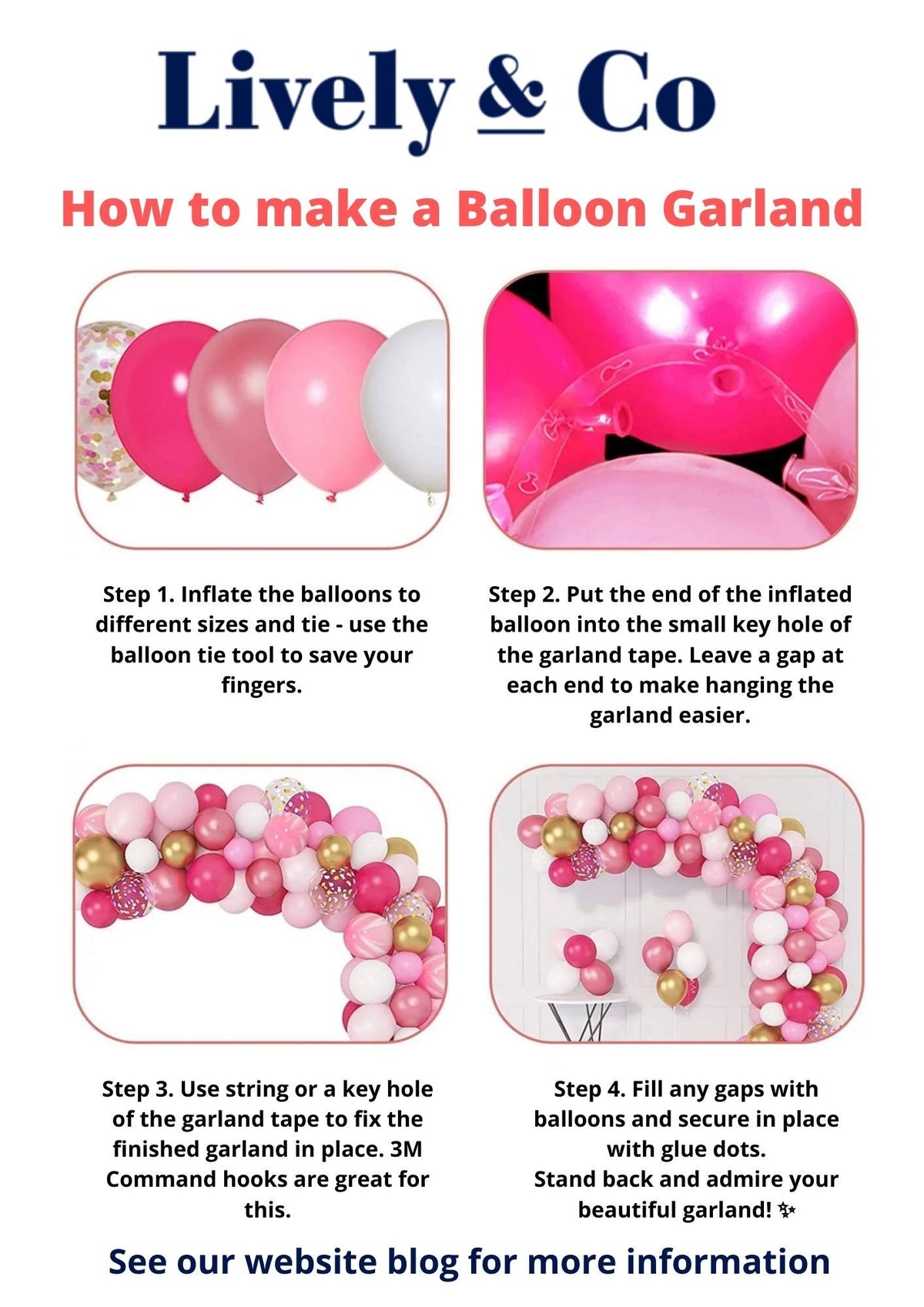 How to Make A Balloon garland