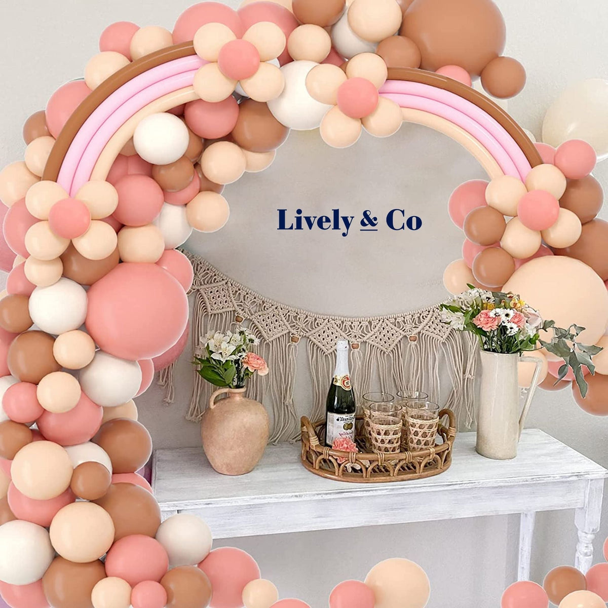 Boho DIY Balloon Garland 126 pcs NEW